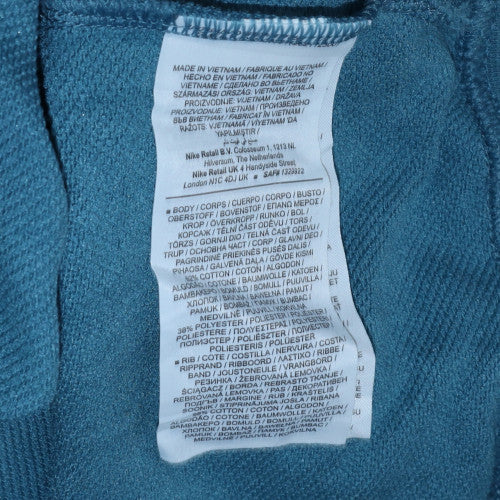 Nike Women's Blue Crew Neck Pullover Sweatshirt Small Dri-FIT - Image 6