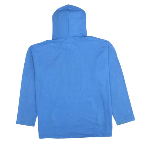 Nike Women's Blue Pullover Hoodie Size M 100% Cotton - Image 4
