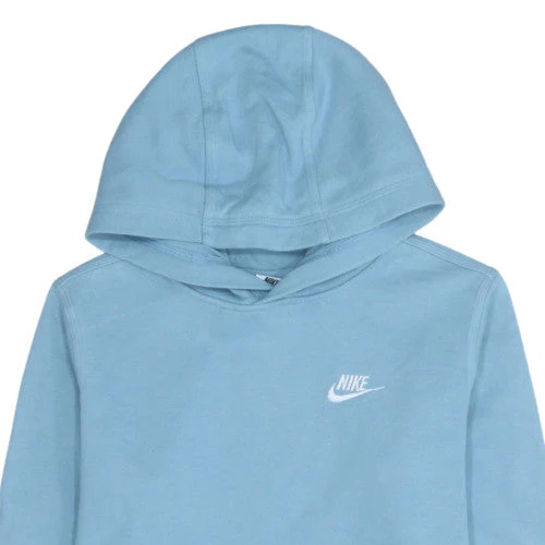 Nike Womens Blue Pullover Hoodie XL Relaxed Fit Casual Sweatshirt - Image 8