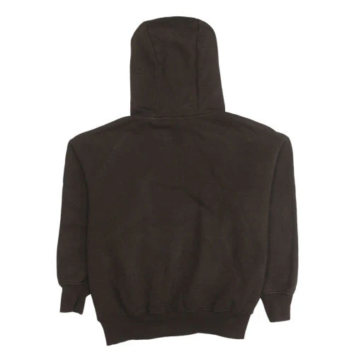 Nike Womens Brown Pullover Hoodie XS Cotton Blend Casual Sweatshirt - Image 3