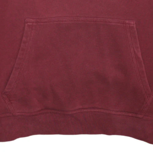 Nike Women's Burgundy Pullover Hoodie Sweatshirt Size M Cotton Blend - Image 7