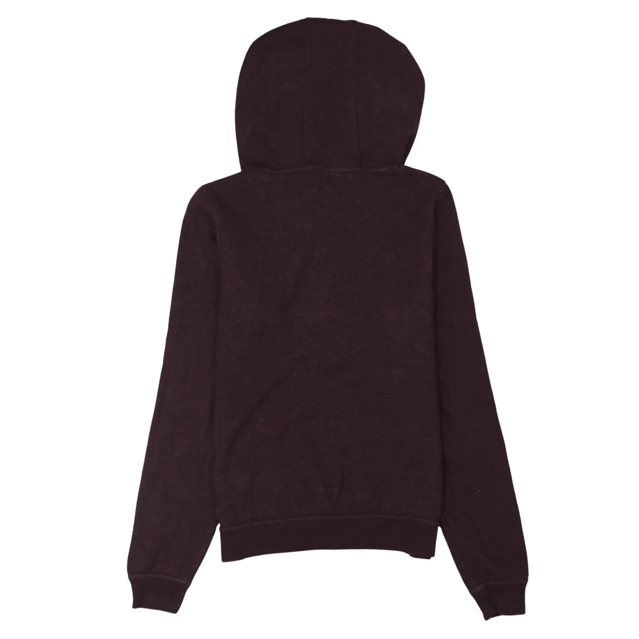 Nike Women's Burgundy Pullover Hoodie XS Cotton Blend Fleece - Image 4
