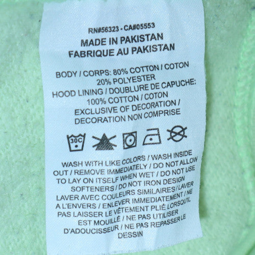 Nike Women's Green Pullover Hoodie Medium Just Do It Logo - Image 6