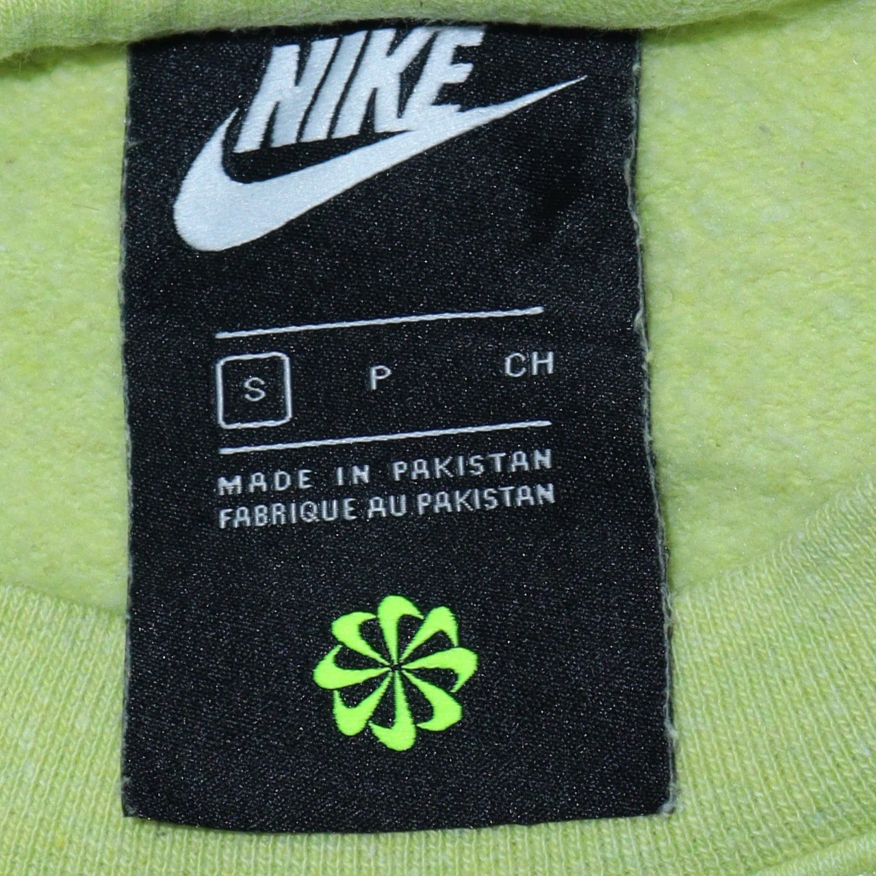 Nike Women's Green Pullover Sweatshirt Size S Casual Crew Neck - Image 5