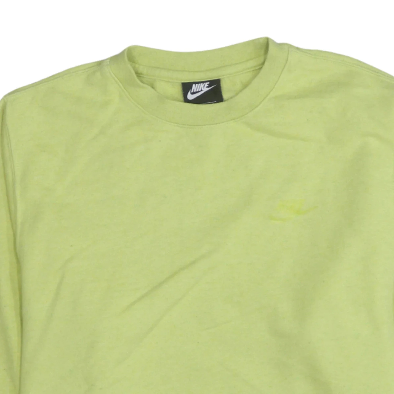 Nike Women's Green Pullover Sweatshirt Size S Casual Crew Neck - Image 8