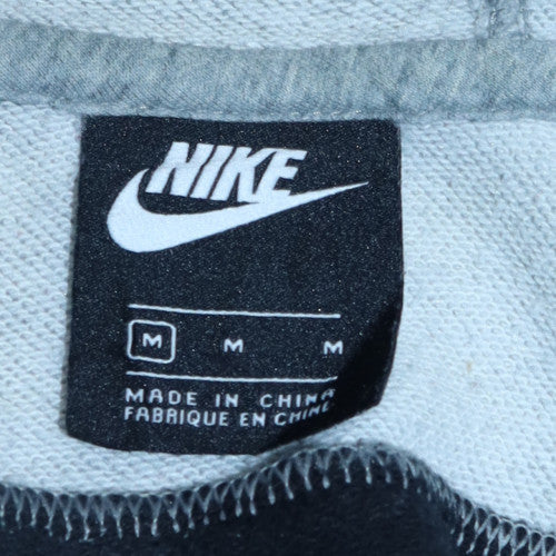 Nike Womens Grey Black 1/2 Zip Hooded Sweatshirt M - Image 5