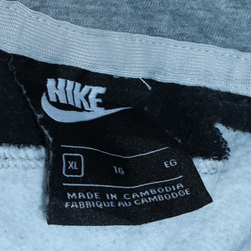 Nike Womens Grey Colourblock Pullover Hoodie XL - Image 5