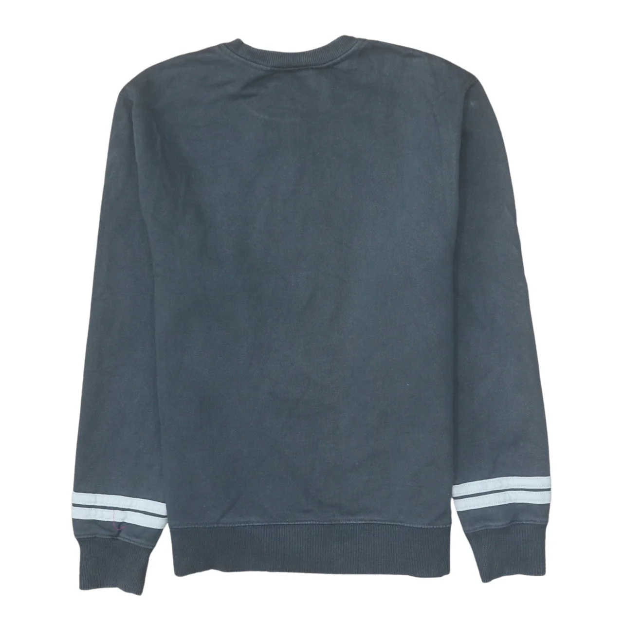 Nike Womens Grey Cotton Crew Neck Pullover Sweatshirt Size S - Image 4