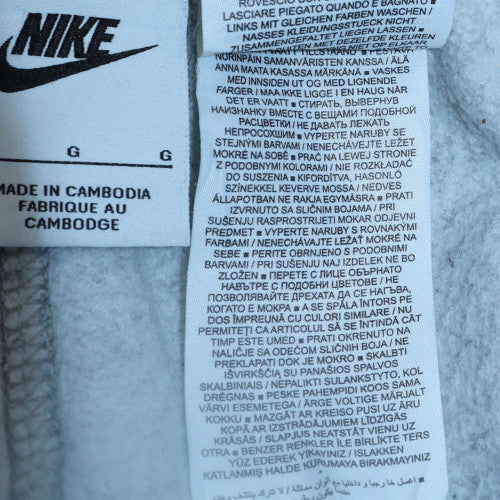 Nike Womens Grey Jogger Sweatpants L Side Stripe Activewear - Image 5