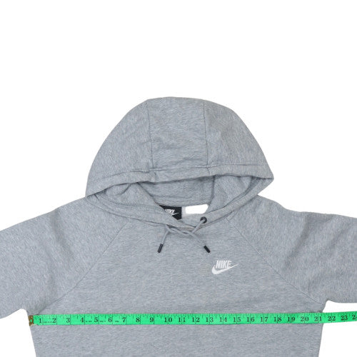 Nike Womens Grey Pullover Hoodie Small Classic Cotton Casual - Image 2