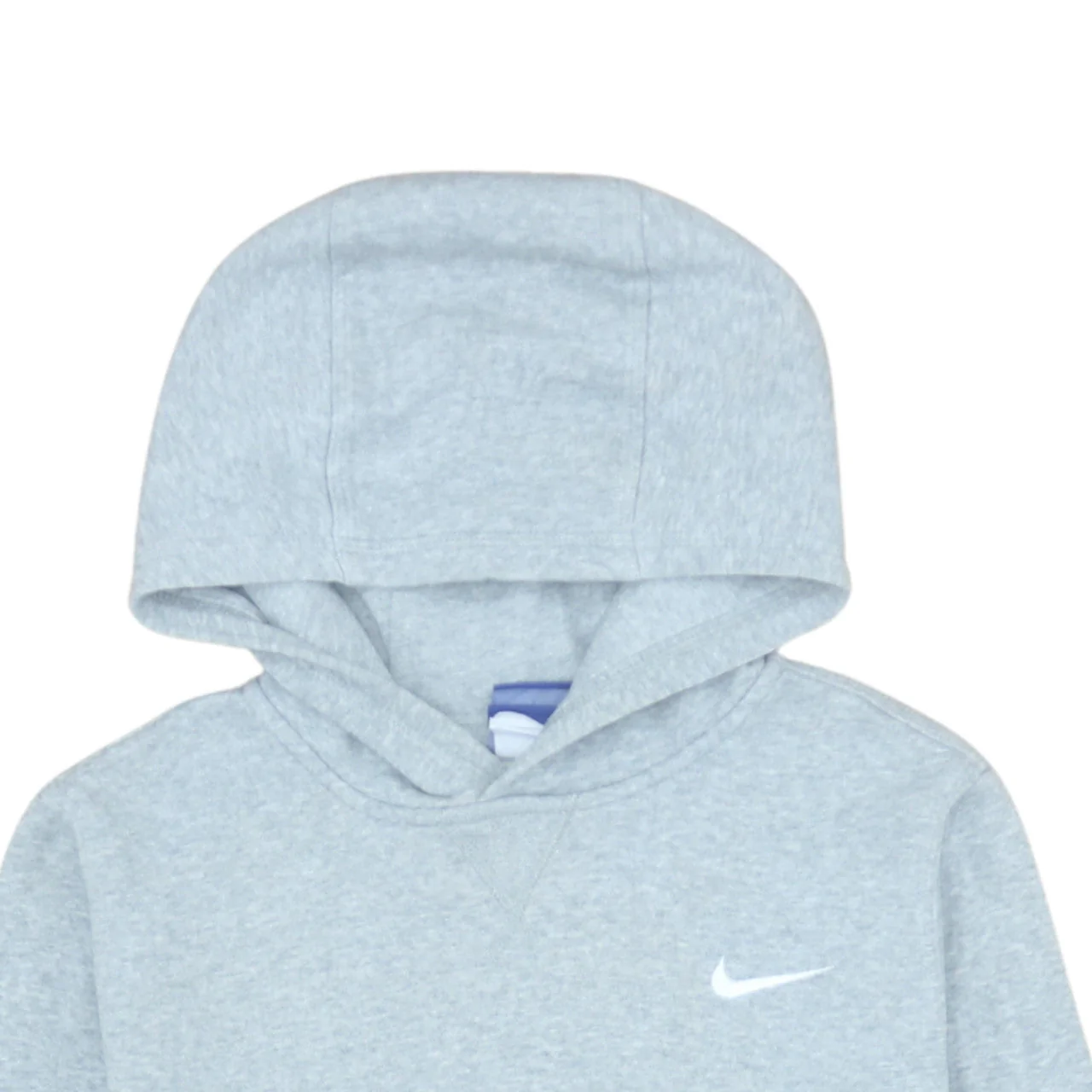 Nike Womens Grey Pullover Hoodie Sweatshirt Size M Cotton Blend - Image 6