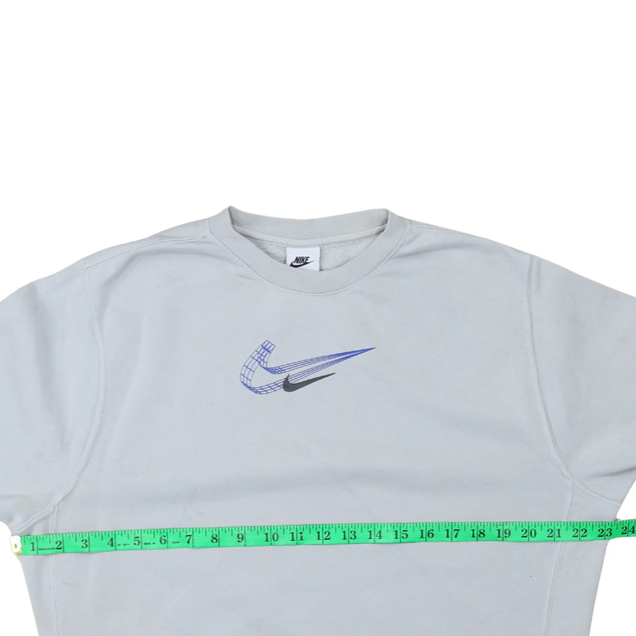 Nike Womens Grey Small Crew Neck Pullover Sweatshirt - Image 2