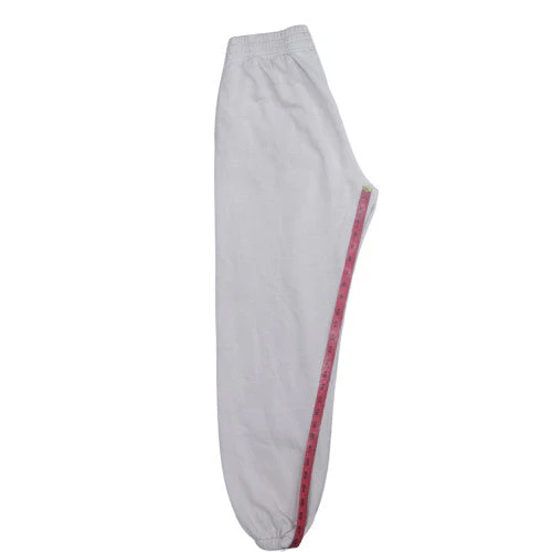 Nike Womens Grey Small Jogger Sweatpants Elastic Waist Cotton Blend - Image 2