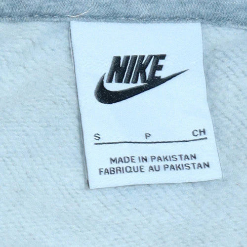 Nike Womens Grey Small Pullover Hoodie Sweatshirt - Image 5
