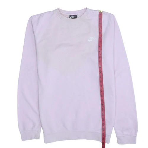 Nike Womens Lilac Crew Neck Pullover Sweatshirt Size M - Image 2