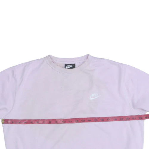 Nike Womens Lilac Crew Neck Pullover Sweatshirt Size M - Image 3