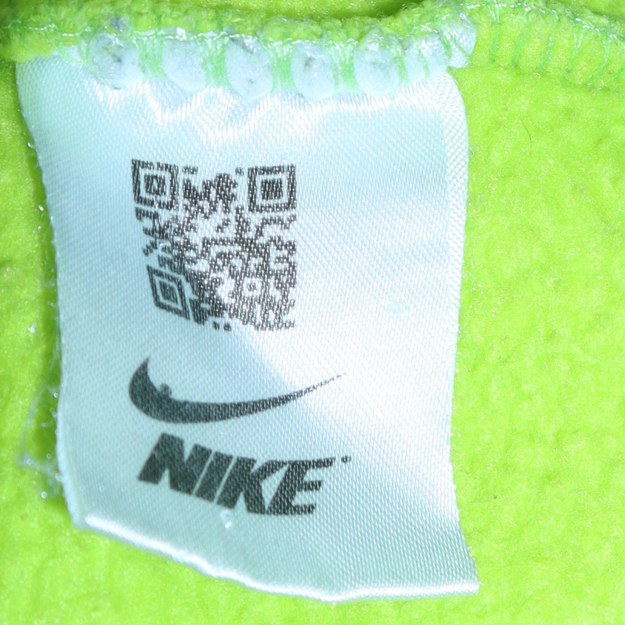 Nike Womens Lime Green Pullover Hoodie XXL Relaxed Fit Sweatshirt - Image 6