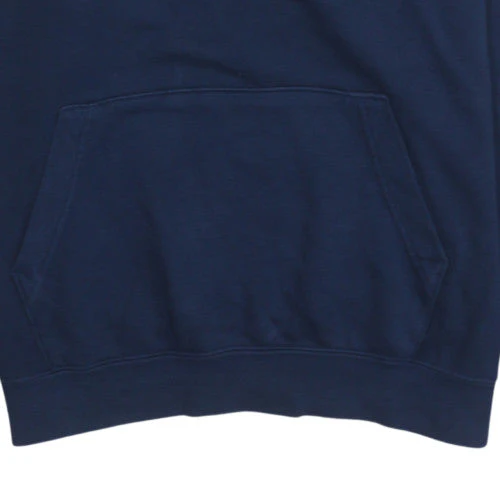 Nike Women's Navy Blue Pullover Hoodie Medium Swoosh Logo - Image 7