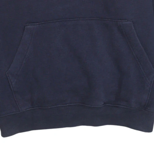 Nike Women's Navy Blue Pullover Hoodie Sweatshirt Size M - Image 8