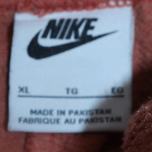Nike Womens Orange XL Jogger Activewear Trousers 100% Cotton - Image 5