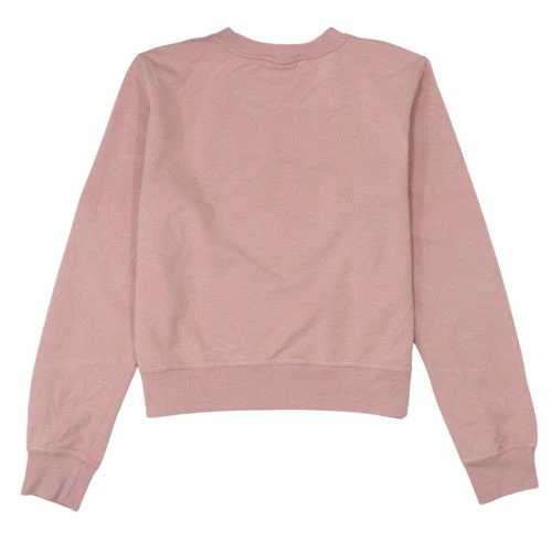 Nike Womens Pink Dri-FIT Crew Neck Pullover Sweatshirt Size S - Image 4