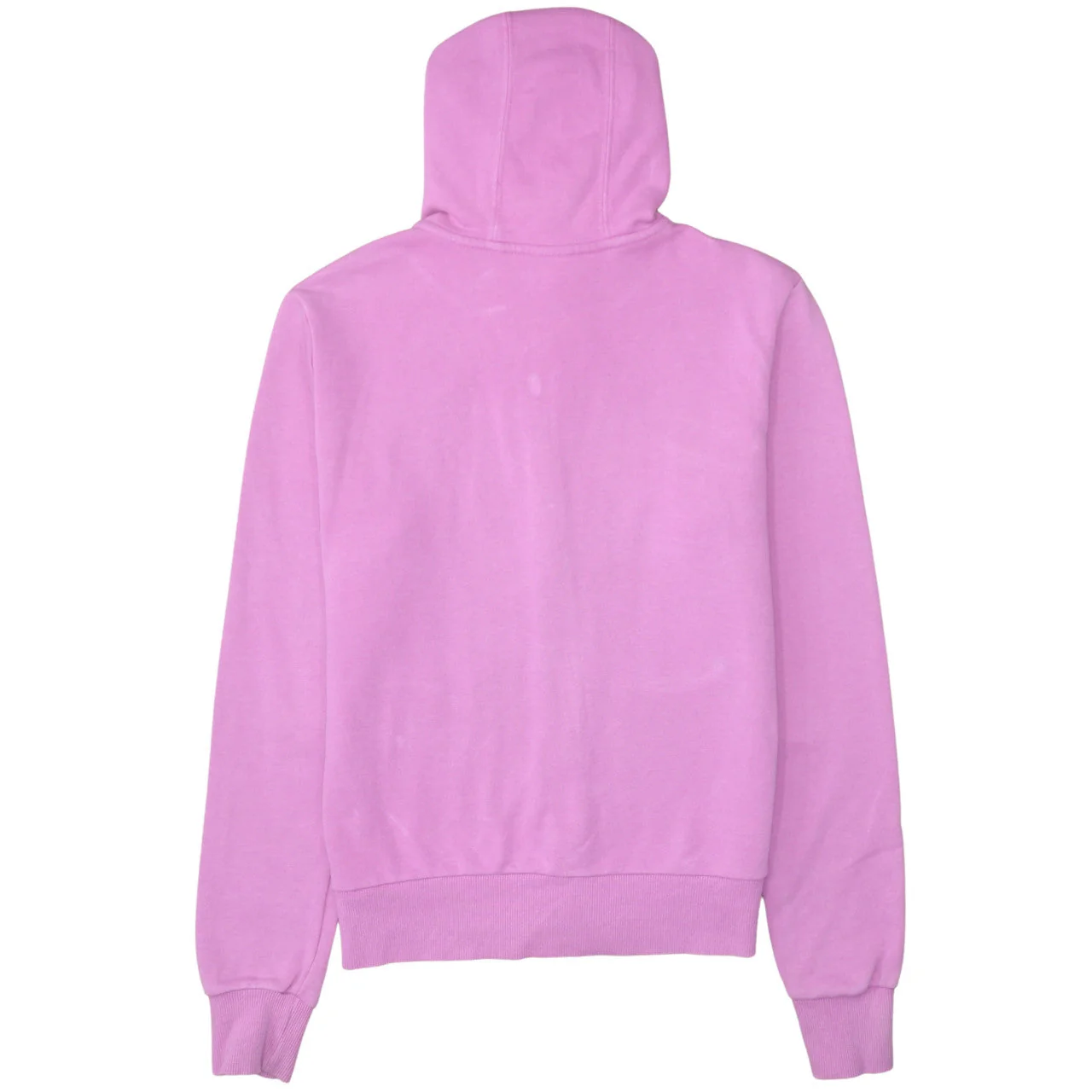 Nike Womens Pink Full Zip Hoodie XL Cotton Blend Casual - Image 4