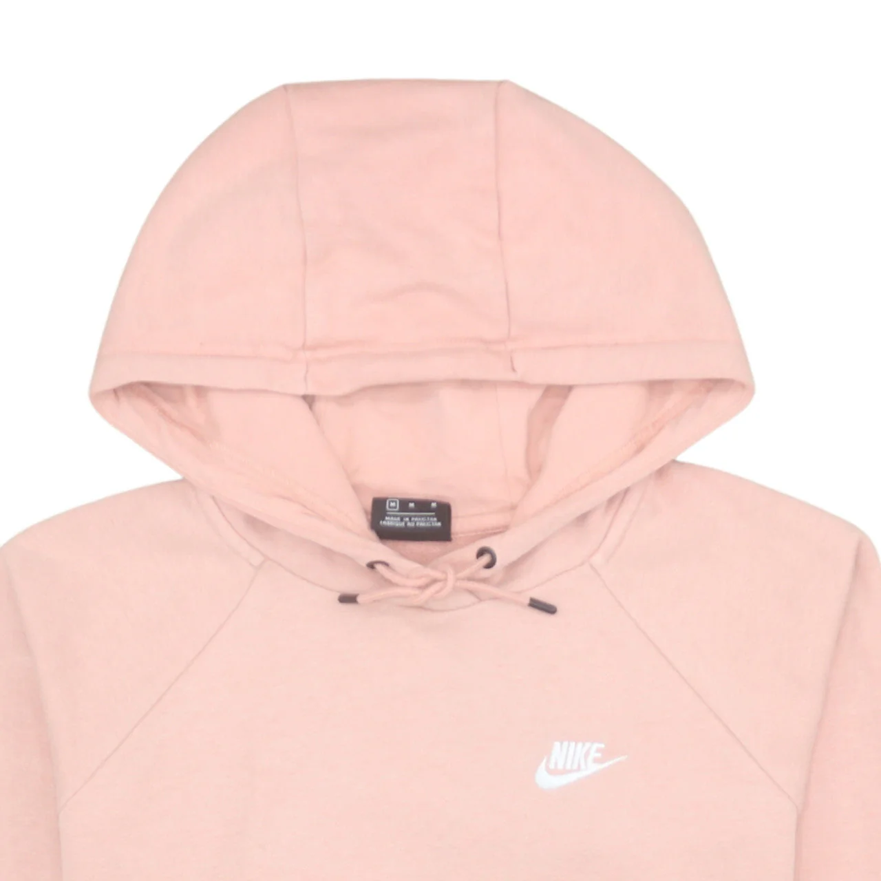 Nike Women's Pink Pullover Hoodie Medium Cotton Blend Casual - Image 8