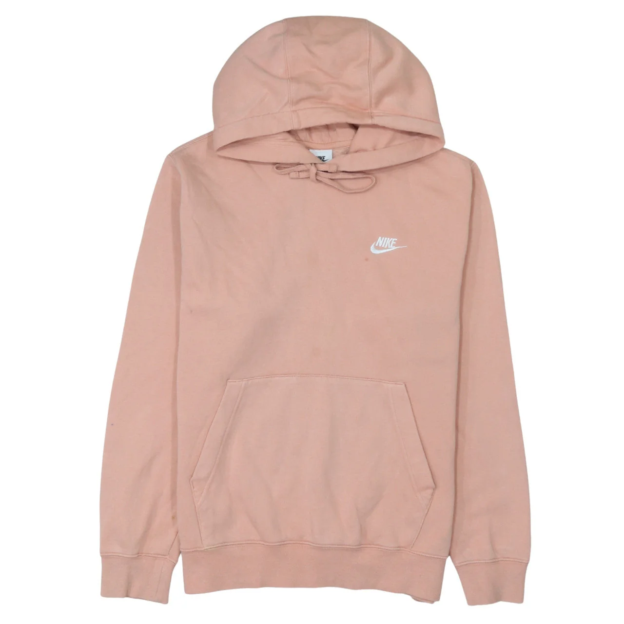 Nike Women's Pink Pullover Hoodie Small Cotton Blend Casual