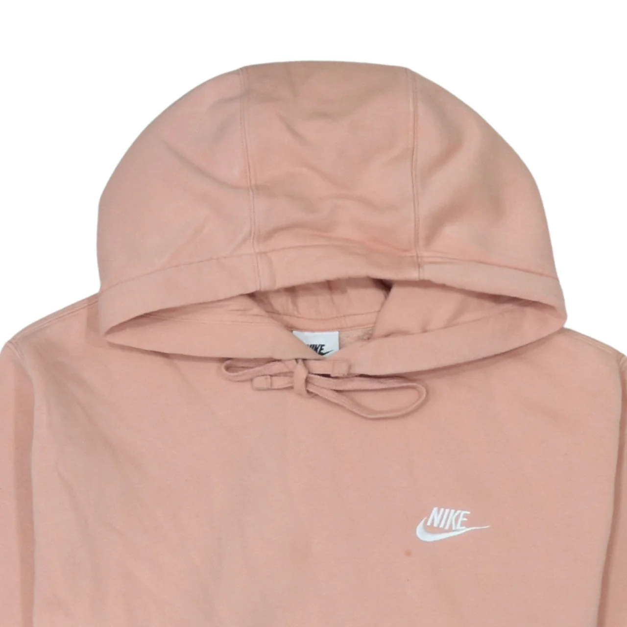 Nike Women's Pink Pullover Hoodie Small Cotton Blend Casual - Image 8
