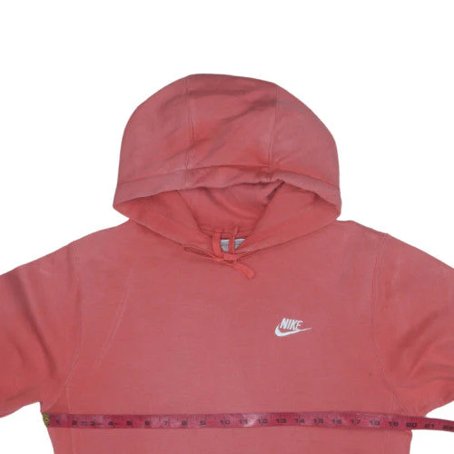 Nike Womens Pink Pullover Hoodie XS Hooded Sweatshirt - Image 2