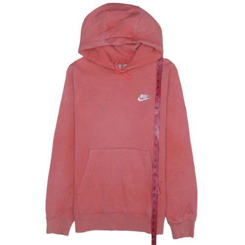 Nike Womens Pink Pullover Hoodie XS Hooded Sweatshirt - Image 3