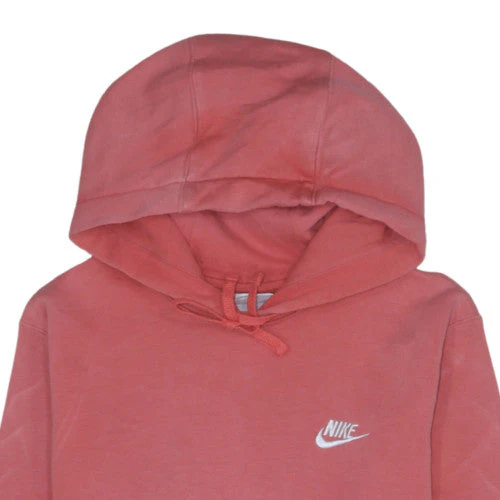 Nike Womens Pink Pullover Hoodie XS Hooded Sweatshirt - Image 8