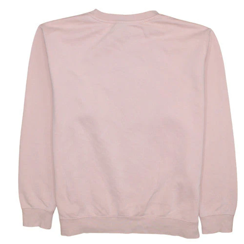 Nike Womens Pink Pullover Sweatshirt XL Cotton Blend Crew Neck - Image 4
