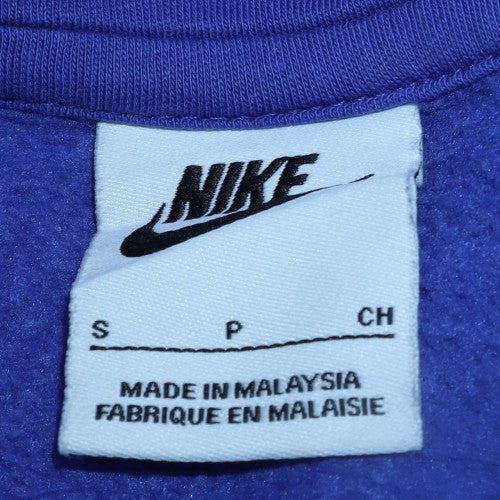 Nike Women's Purple Pullover Hoodie Size S Cotton Blend Logo - Image 5