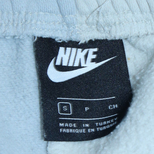 Nike Women's White Fleece Jogger Sweatpants Size S - Image 5