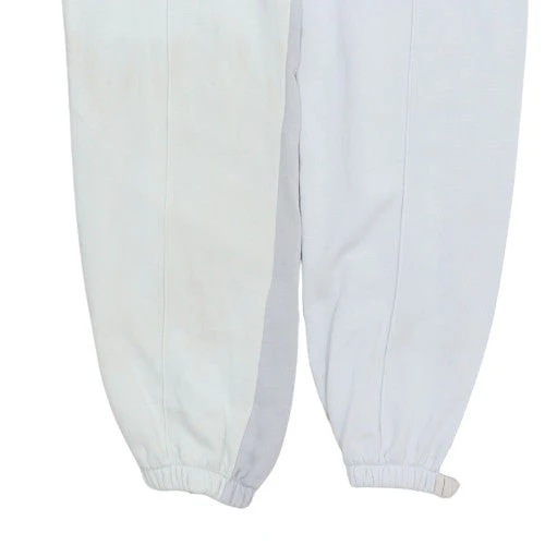 Nike Women's White Fleece Jogger Sweatpants Size S - Image 6