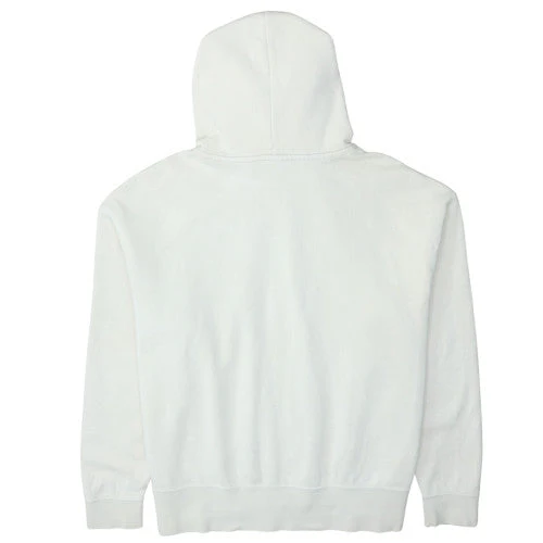 Nike Womens White Pullover Hoodie M Cotton Blend Athletic - Image 4