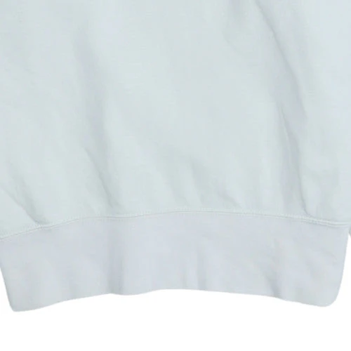 Nike Womens White Pullover Hoodie XS Cotton Blend Logo Sweatshirt - Image 7