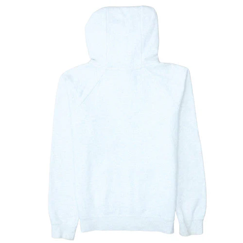 Nike Womens White XS Pullover Hoodie Sweatshirt Cotton Blend - Image 4