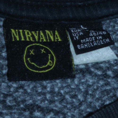 Nirvana Women's Black Graphic Print Pullover Sweatshirt Size L - Image 6
