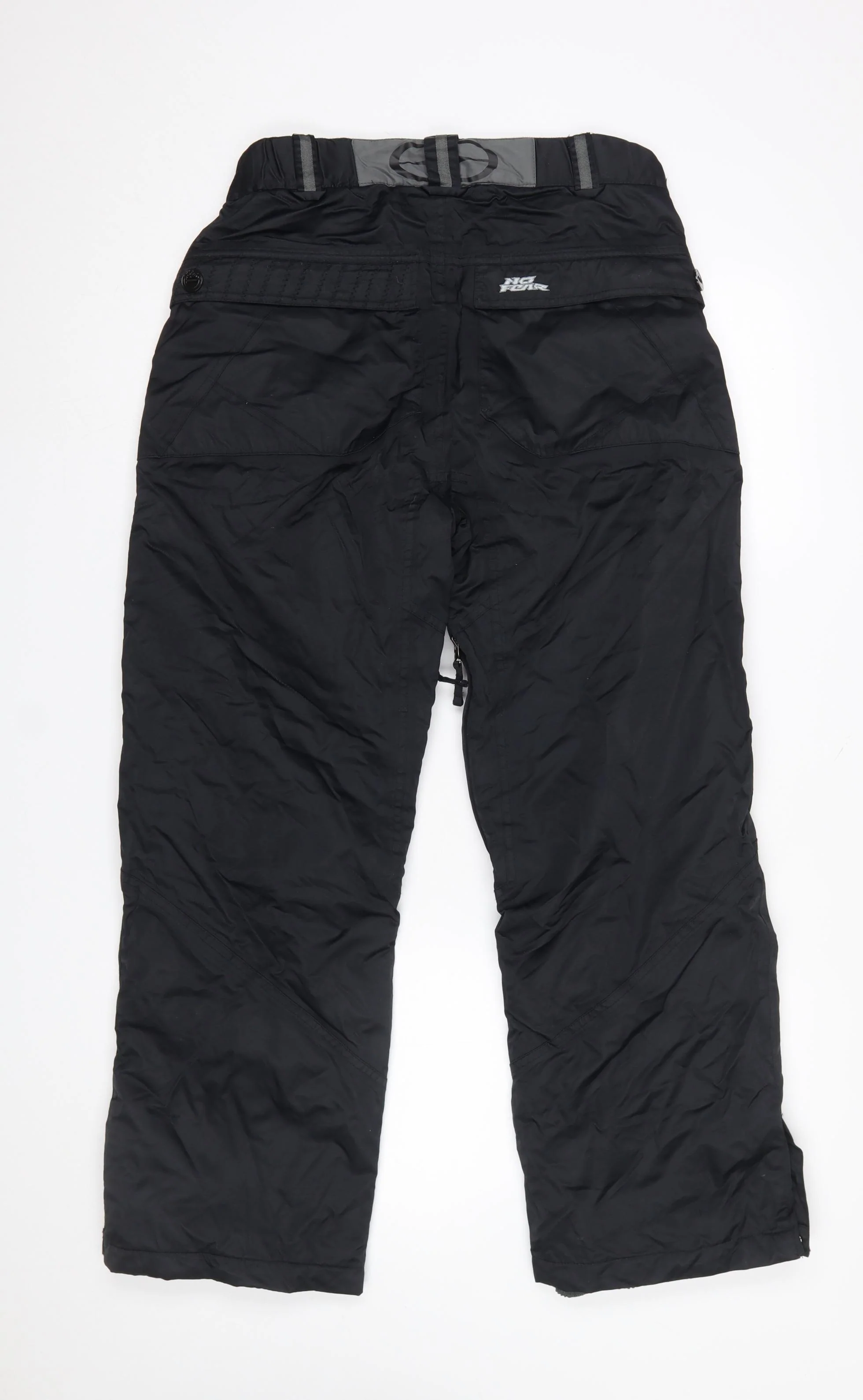 No Fear Men’s Black Snow Pants S Waterproof Insulated Winter Trousers - Image 3