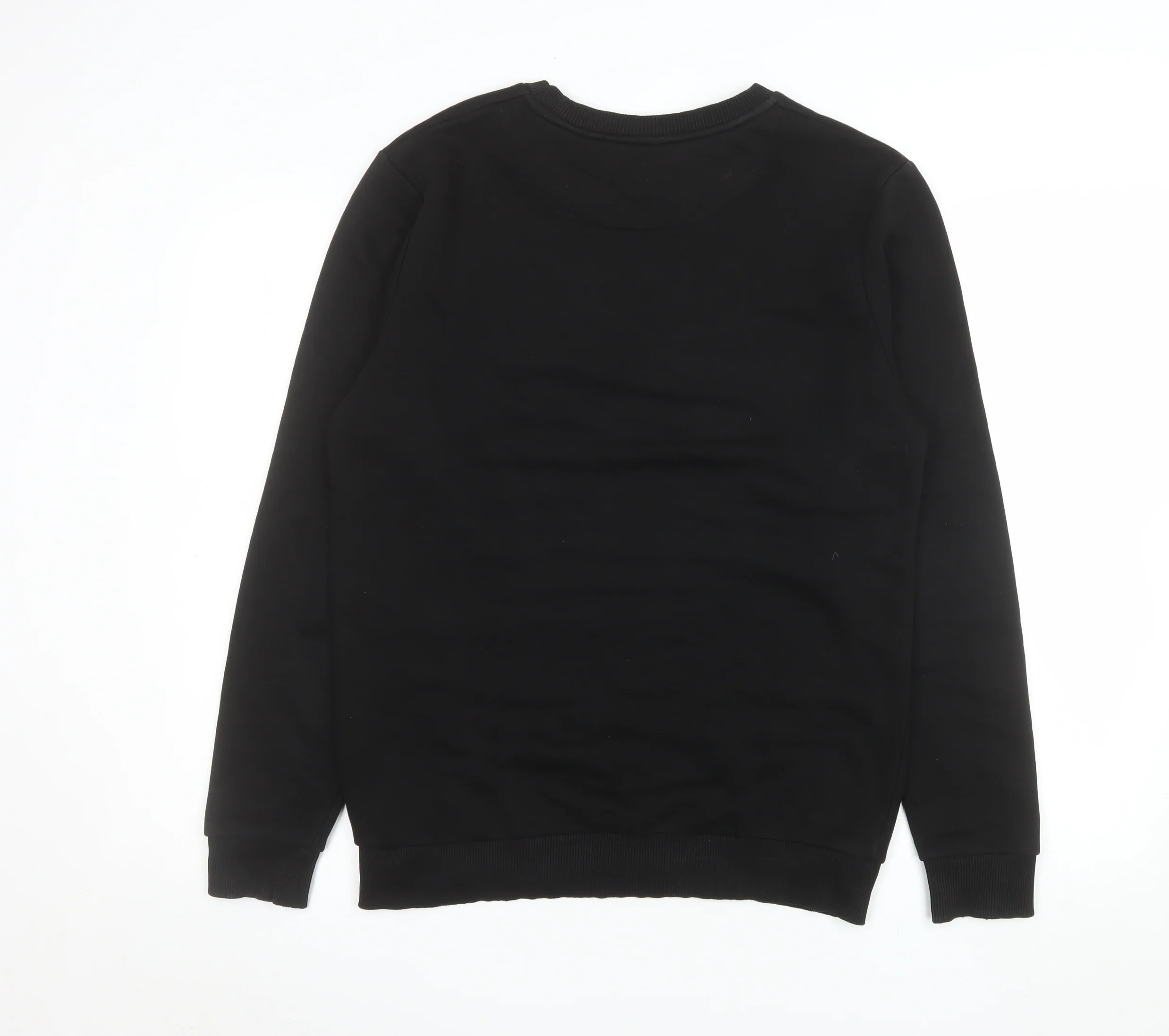 Nuevo Club Men's Black Graphic Pullover Sweatshirt Size S - Image 3