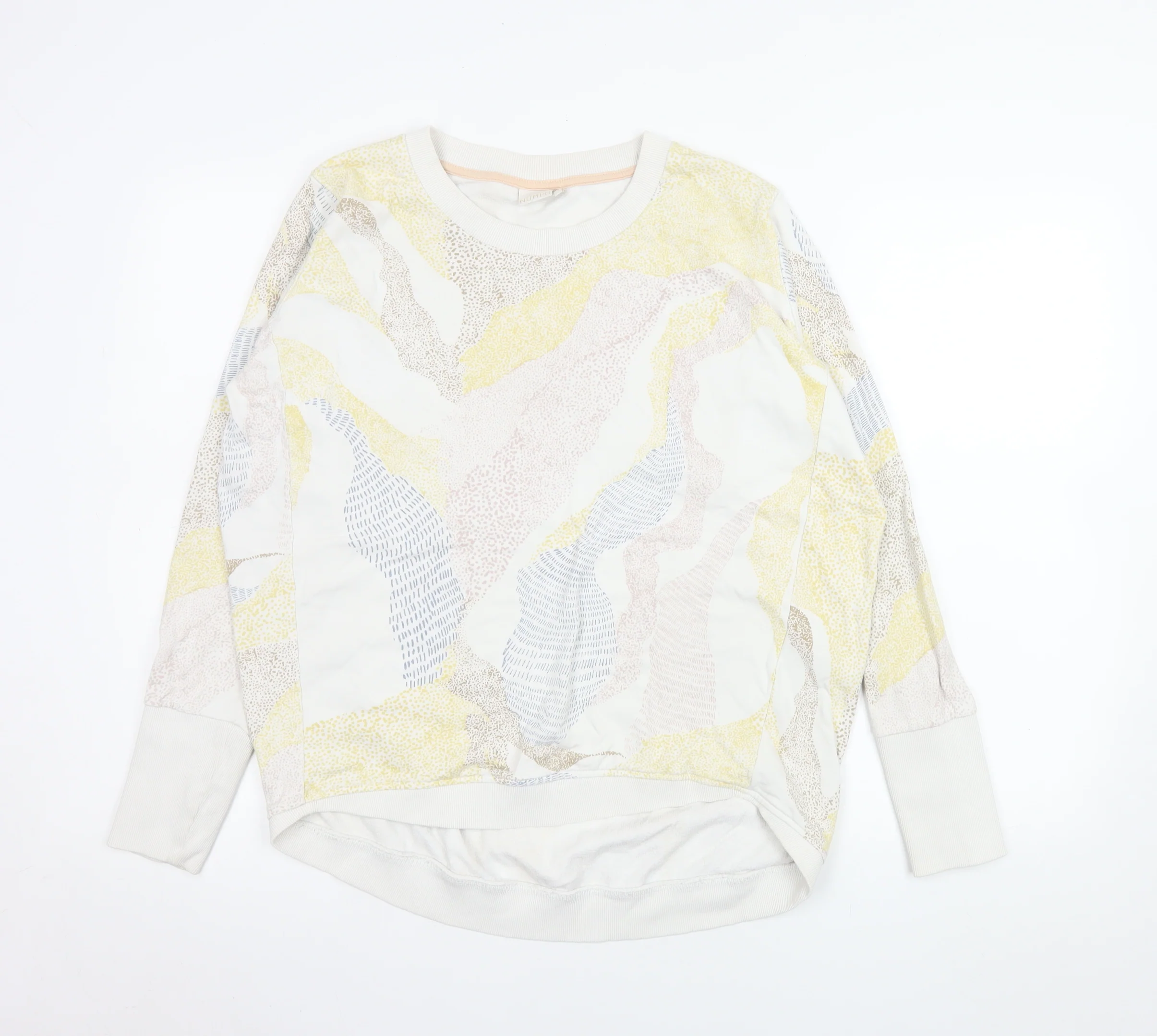 Nümph Women's Multicoloured Crew Neck Pullover Sweatshirt Size S