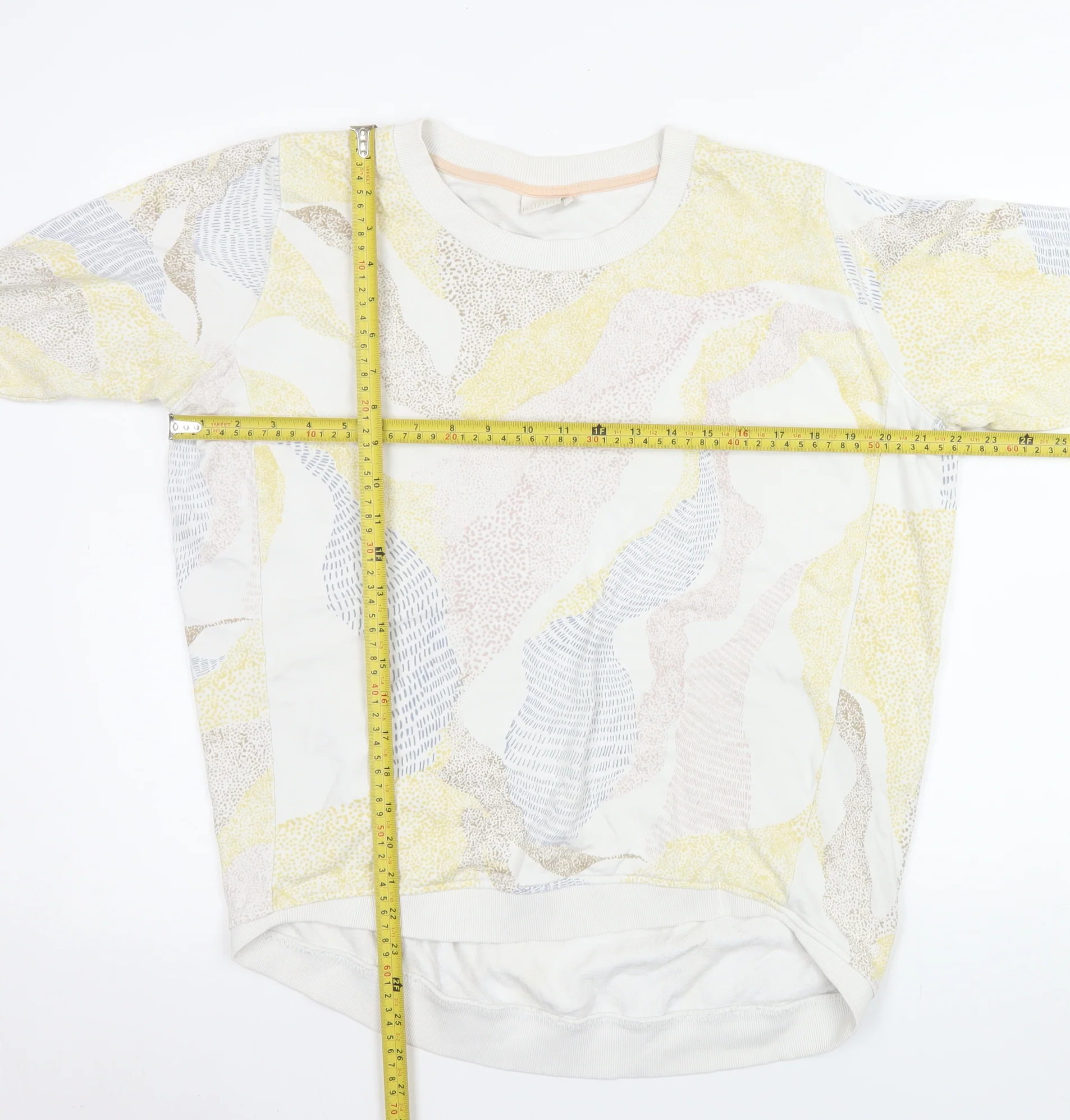 Nümph Women's Multicoloured Crew Neck Pullover Sweatshirt Size S - Image 2