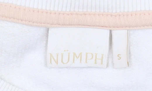 Nümph Women's Multicoloured Crew Neck Pullover Sweatshirt Size S - Image 4