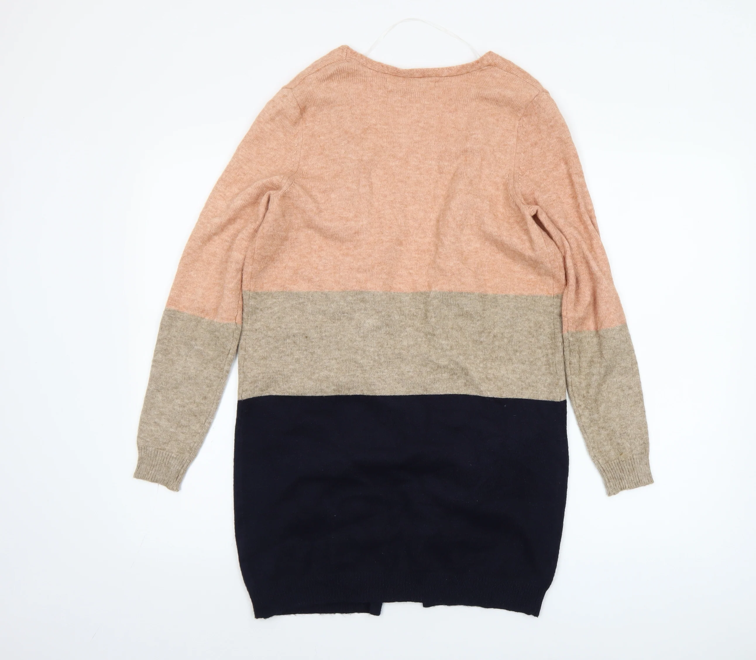 ONLY Women Multicoloured XS Cardigan Knit Long Sleeve Open Front - Image 3