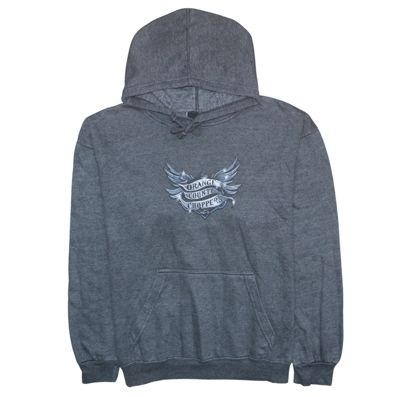 Orange County Choppers Men's Grey L Pullover Hoodie Motorcycle Graphic