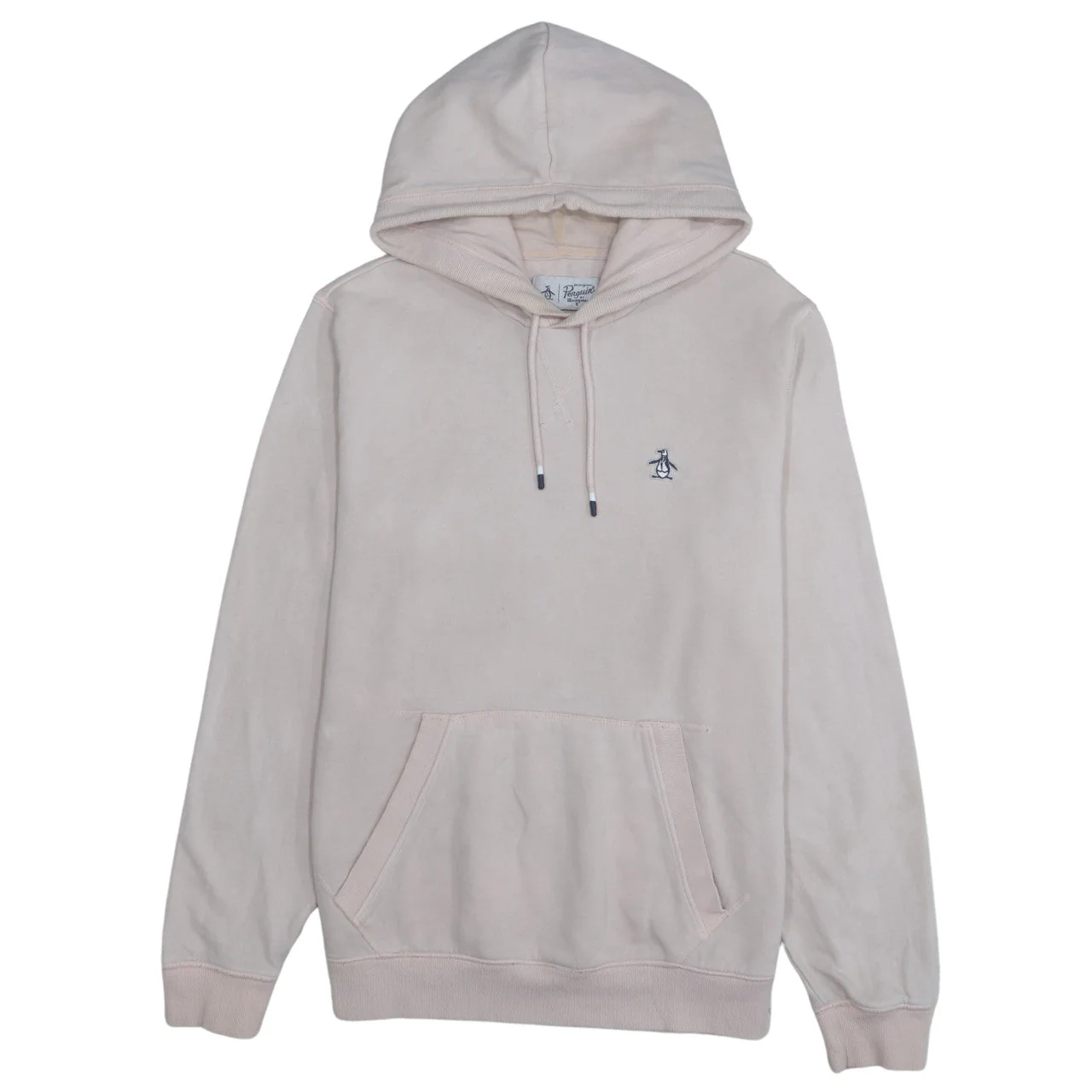 Original Penguin Men's Beige Pullover Hoodie Size M Regular Fit