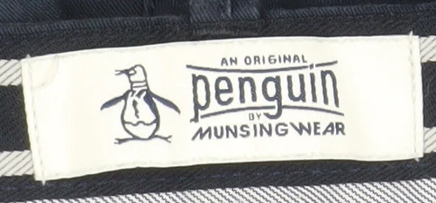 Original Penguin Men's Blue Chino Trousers 36x32 Straight Fit - Image 4