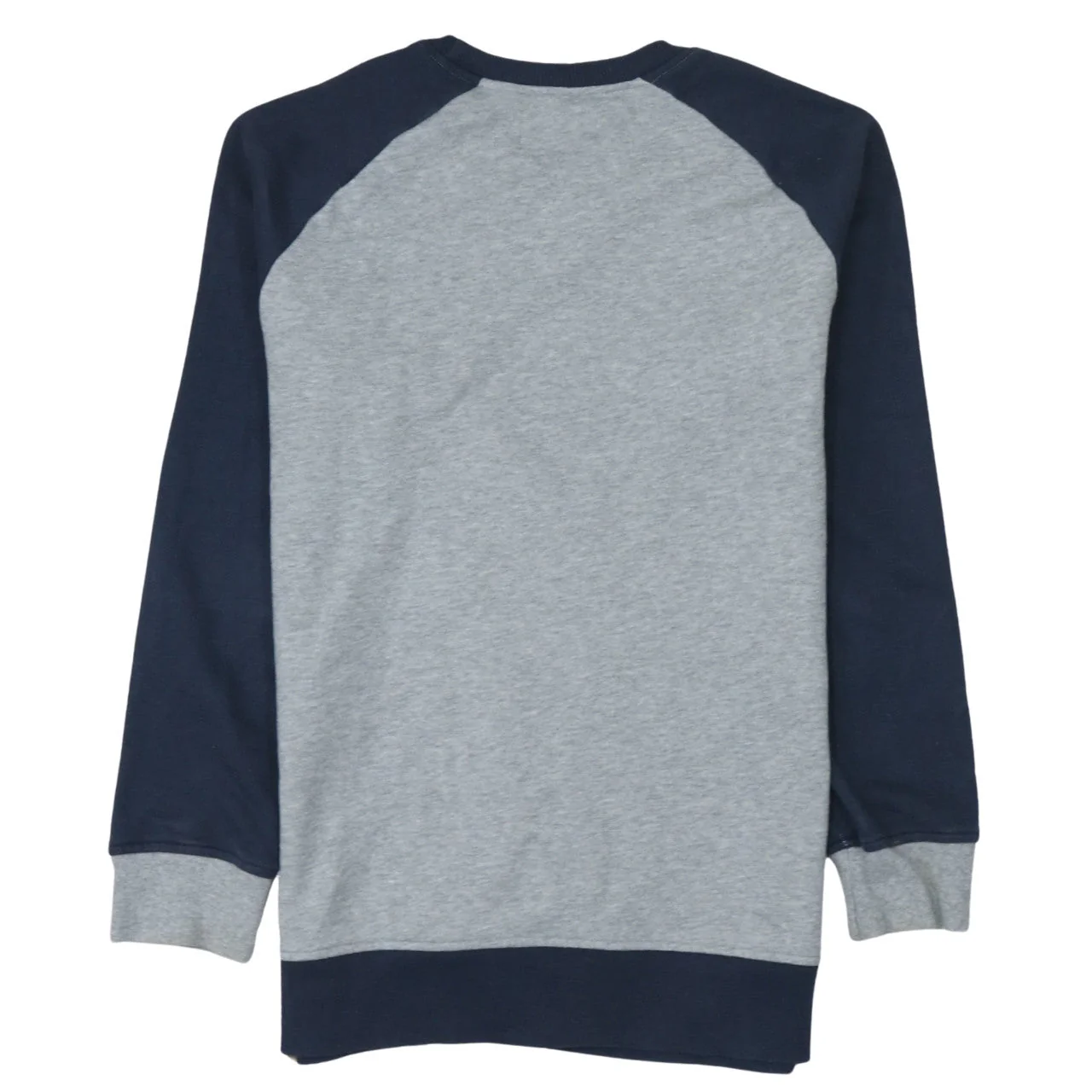 Original Penguin Men's Grey Navy Crew Neck Sweatshirt Size S - Image 4